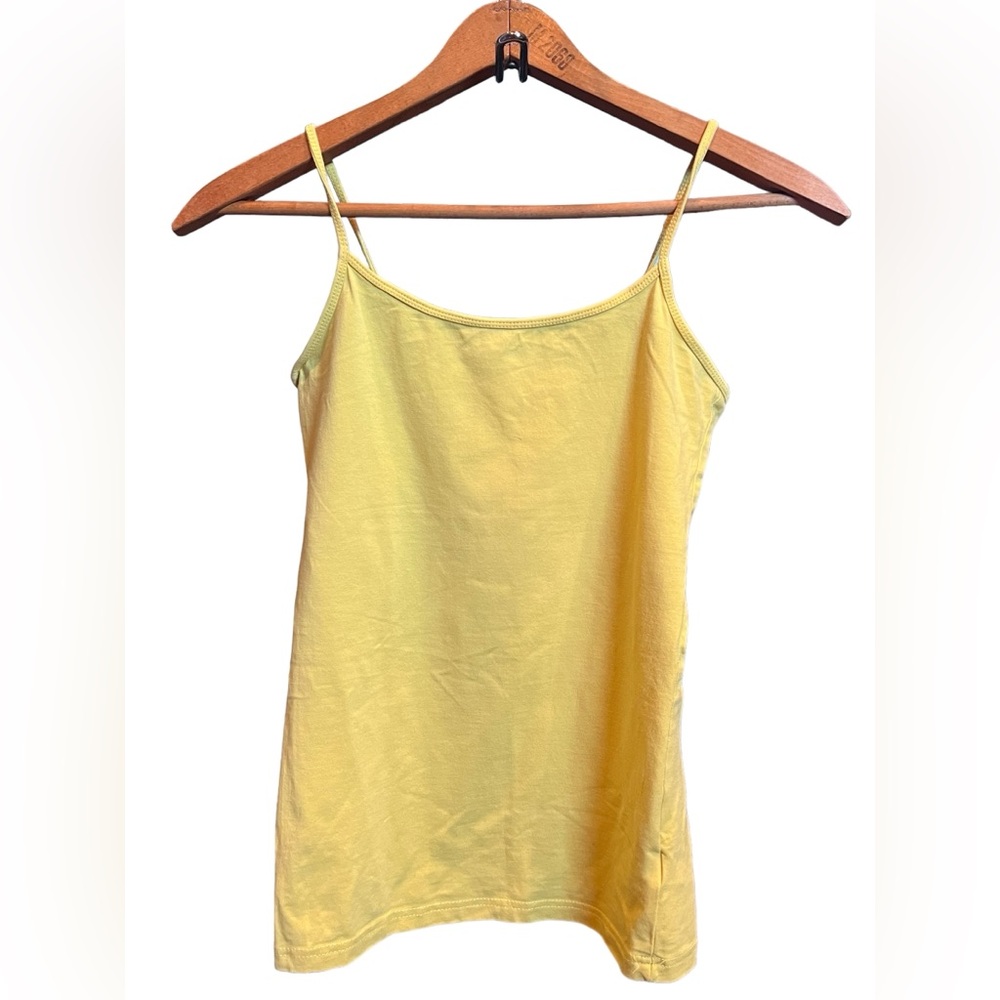 Yellow Tank top camisole  top